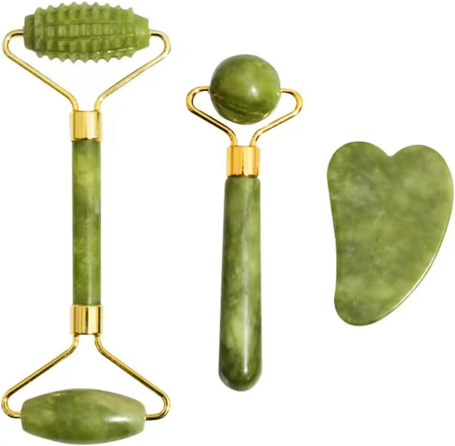 "Natural Jade Stone Face Massager" SmartNest