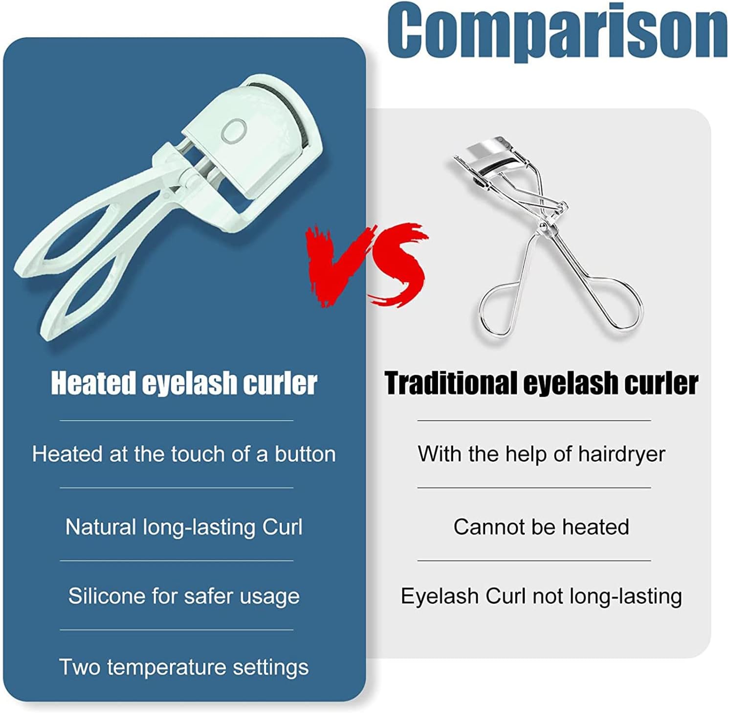 Electric Eyelash Curler Heated Essentia