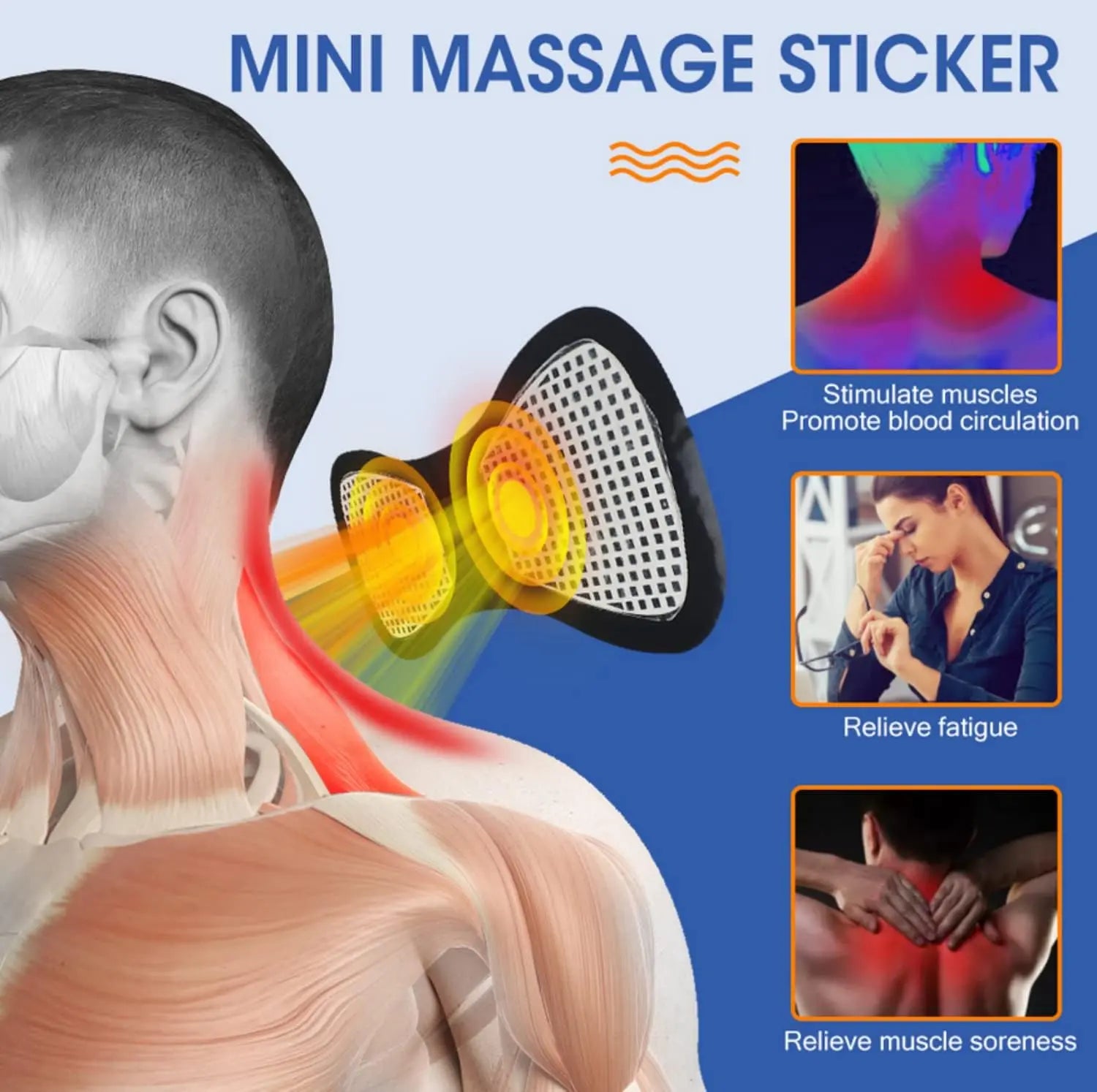 "Electric EMS Neck Massager" SmartNest