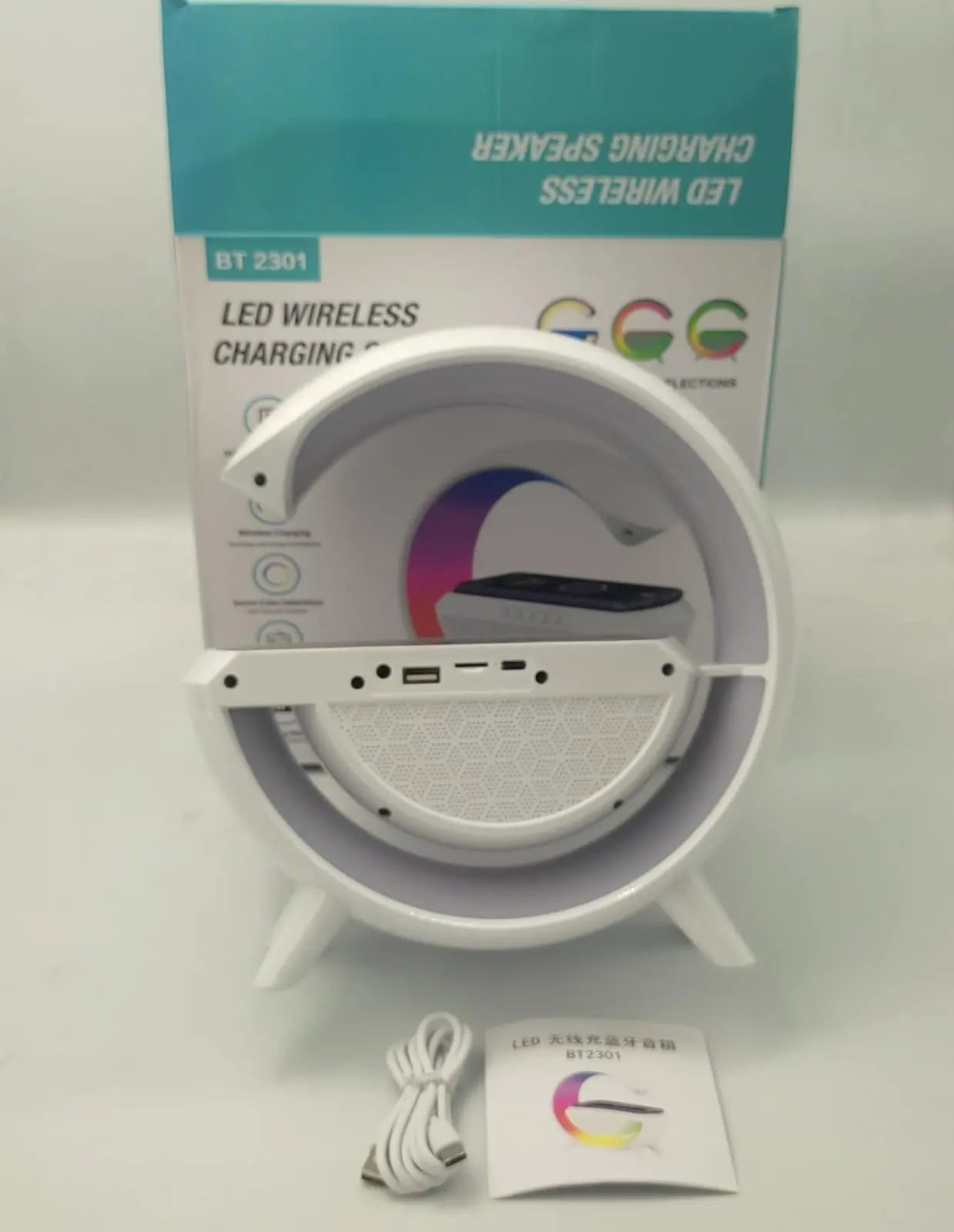 Led Wireless Charger Speaker Essentia