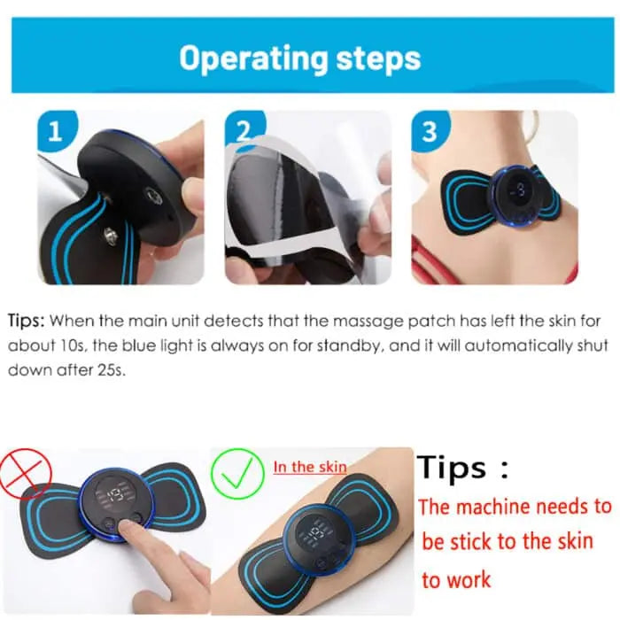 "Electric EMS Neck Massager" SmartNest