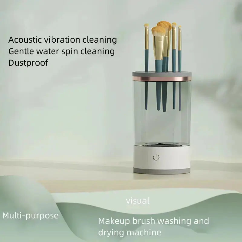 "Automatic make up brush cleaner" SmartNest