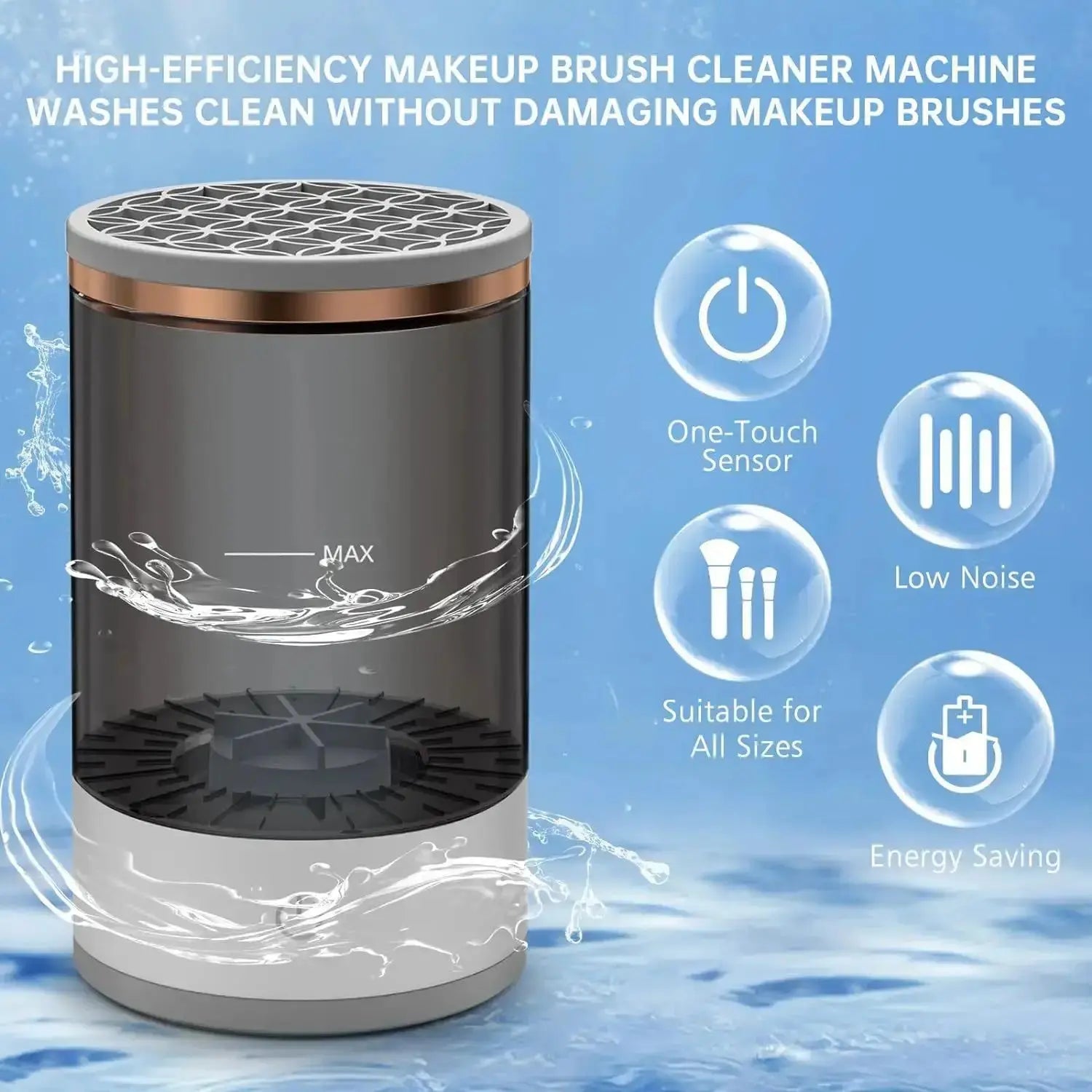 "Automatic make up brush cleaner" SmartNest