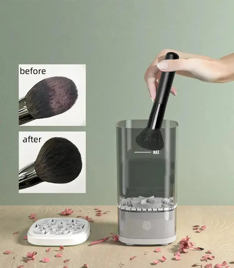 "Automatic make up brush cleaner" SmartNest